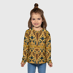 Лонгслив детский Luxury style, цвет: 3D-принт — фото 2