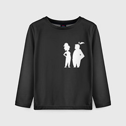 Лонгслив детский It Takes Two Silhouette, цвет: 3D-принт