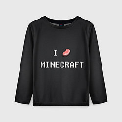 Лонгслив детский Minecraft, цвет: 3D-принт