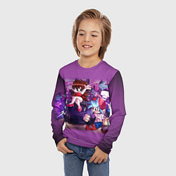 Лонгслив детский Friday Night Funkin рисунок, цвет: 3D-принт — фото 2