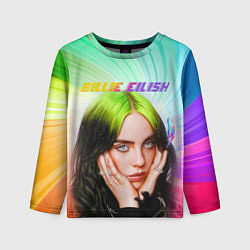 Лонгслив детский BILLIE EILISH БИЛЛИ АЙЛИШ Z, цвет: 3D-принт