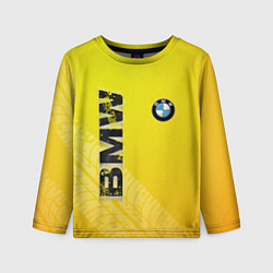 Детский лонгслив BMW СЛЕДЫ ШИН БМВ