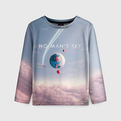 Лонгслив детский No mans sky, цвет: 3D-принт