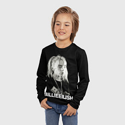 Лонгслив детский BILLIE EILISH, цвет: 3D-принт — фото 2