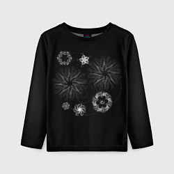 Детский лонгслив Такие цветы
