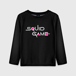 Лонгслив детский Squid Game, цвет: 3D-принт