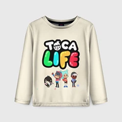 Лонгслив детский Toca Life: Persons, цвет: 3D-принт