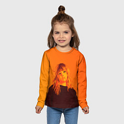 Лонгслив детский Sweet Taylor Swift, цвет: 3D-принт — фото 2