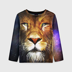 Лонгслив детский Лев царь зверей, цвет: 3D-принт