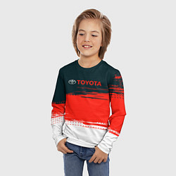 Лонгслив детский Toyota Texture, цвет: 3D-принт — фото 2