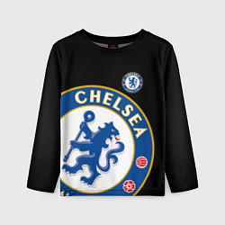 Лонгслив детский ЧЕЛСИ CHELSEA BIG LOGO, цвет: 3D-принт