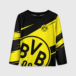 Лонгслив детский BORUSSIA BVB 09 LOGO, цвет: 3D-принт