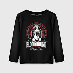 Детский лонгслив Бладхаунд Bloodhound