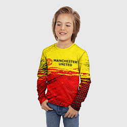 Лонгслив детский Manchester United: Дьяволы, цвет: 3D-принт — фото 2