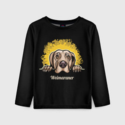Детский лонгслив Веймаранер Weimaraner