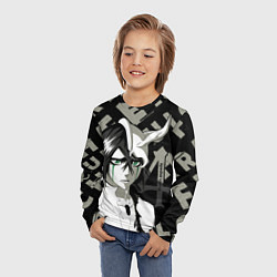 Лонгслив детский Улькиорра Ulquiorra Bleach, цвет: 3D-принт — фото 2
