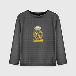 Лонгслив детский Real Madrid graphite theme, цвет: 3D-принт