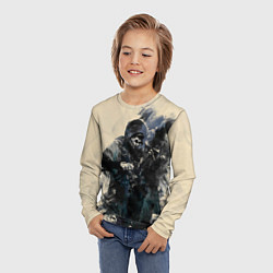 Лонгслив детский Корво Аттано, цвет: 3D-принт — фото 2