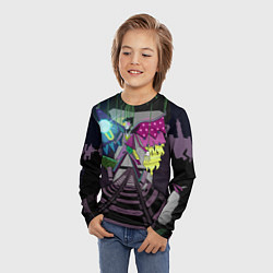 Лонгслив детский Spamton: BIG SHOT ! Deltarune Спамтон, цвет: 3D-принт — фото 2