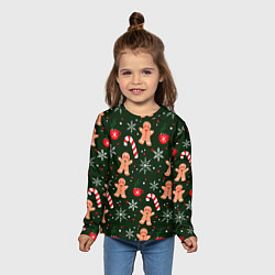 Лонгслив детский НОВЫЙ ГОД 2022 АТМОСФЕРА, цвет: 3D-принт — фото 2