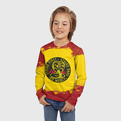 Лонгслив детский Cobra Kai Big Logo, цвет: 3D-принт — фото 2