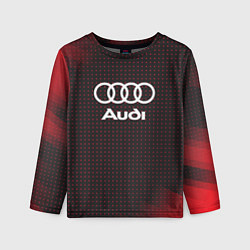 Лонгслив детский Audi logo, цвет: 3D-принт