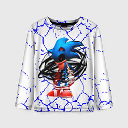 Лонгслив детский СОНИК EXE ТЕМНЫЙ СОНИК, цвет: 3D-принт