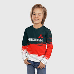 Лонгслив детский Mitsubishi - Auto бренд, цвет: 3D-принт — фото 2