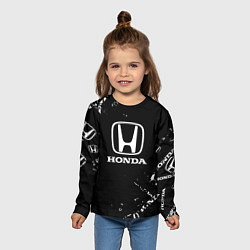 Лонгслив детский Honda CR-Z, цвет: 3D-принт — фото 2