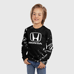 Лонгслив детский Honda CR-Z, цвет: 3D-принт — фото 2