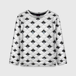 Лонгслив детский Необычная плитка, цвет: 3D-принт