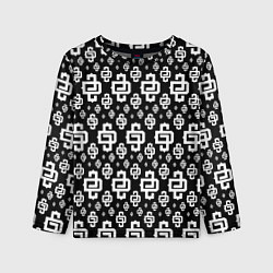 Лонгслив детский Black Pattern Dope Camo Dope Street Market, цвет: 3D-принт