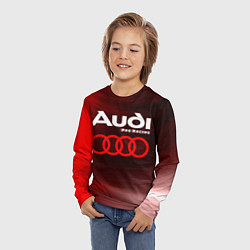 Лонгслив детский AUDI Pro Racing Звезды, цвет: 3D-принт — фото 2
