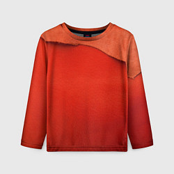 Лонгслив детский Тряпочка, цвет: 3D-принт