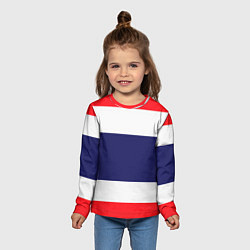 Лонгслив детский Фрэнч-стайл, цвет: 3D-принт — фото 2