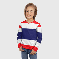 Лонгслив детский Фрэнч-стайл, цвет: 3D-принт — фото 2