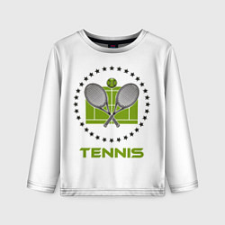 Лонгслив детский TENNIS Теннис, цвет: 3D-принт