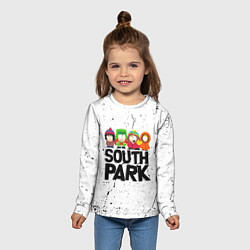 Лонгслив детский Южный парк мультфильм - персонажи South Park, цвет: 3D-принт — фото 2