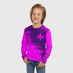 Лонгслив детский FINAL FANTASY XIV - Абстракция, цвет: 3D-принт — фото 2