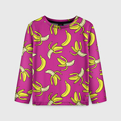 Детский лонгслив Banana pattern Summer Color