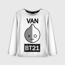 Детский лонгслив BTS VAN BT21