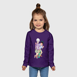 Лонгслив детский Killua Zoldyck, цвет: 3D-принт — фото 2