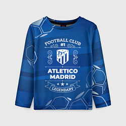 Лонгслив детский Atletico Madrid FC 1, цвет: 3D-принт