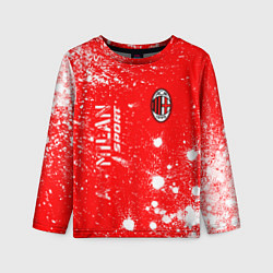Лонгслив детский AC MILAN AC Milan Sport Арт, цвет: 3D-принт