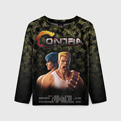 Лонгслив детский Contra gamer, цвет: 3D-принт