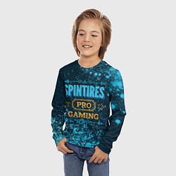 Лонгслив детский Игра Spintires: PRO Gaming, цвет: 3D-принт — фото 2