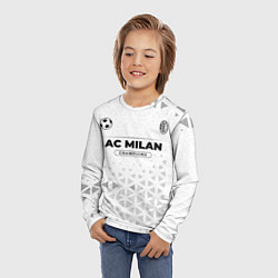 Лонгслив детский AC Milan Champions Униформа, цвет: 3D-принт — фото 2