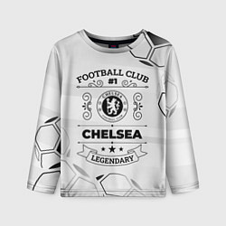 Лонгслив детский Chelsea Football Club Number 1 Legendary, цвет: 3D-принт