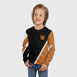 Лонгслив детский Фредди - абстракция, цвет: 3D-принт — фото 2