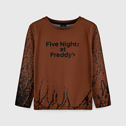 Лонгслив детский Five Nights At Freddys : game, цвет: 3D-принт